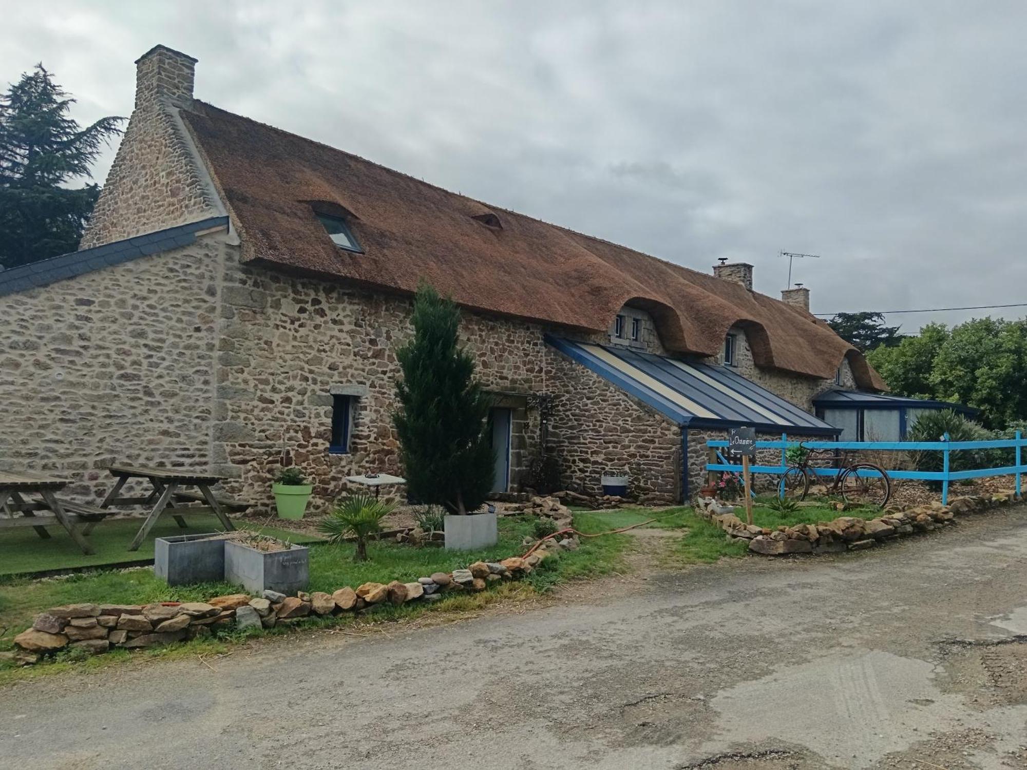 Hotel La Chaumiere En Bellevue Muzillac Exterior foto