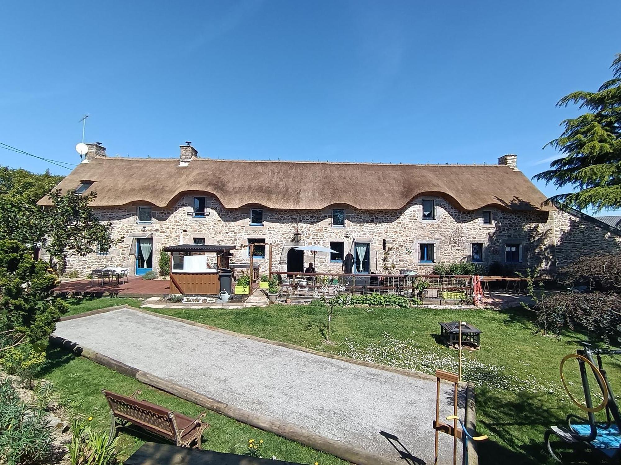 Hotel La Chaumiere En Bellevue Muzillac Exterior foto