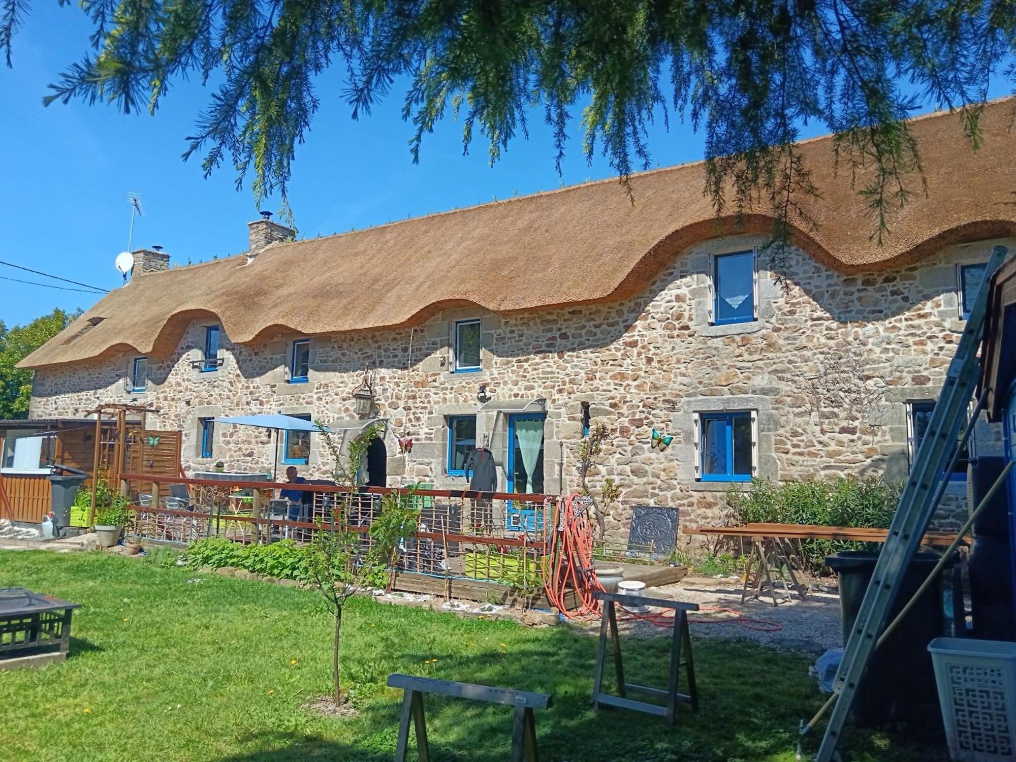 Hotel La Chaumiere En Bellevue Muzillac Exterior foto