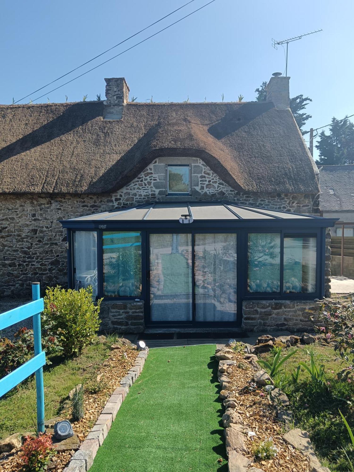 Hotel La Chaumiere En Bellevue Muzillac Zimmer foto