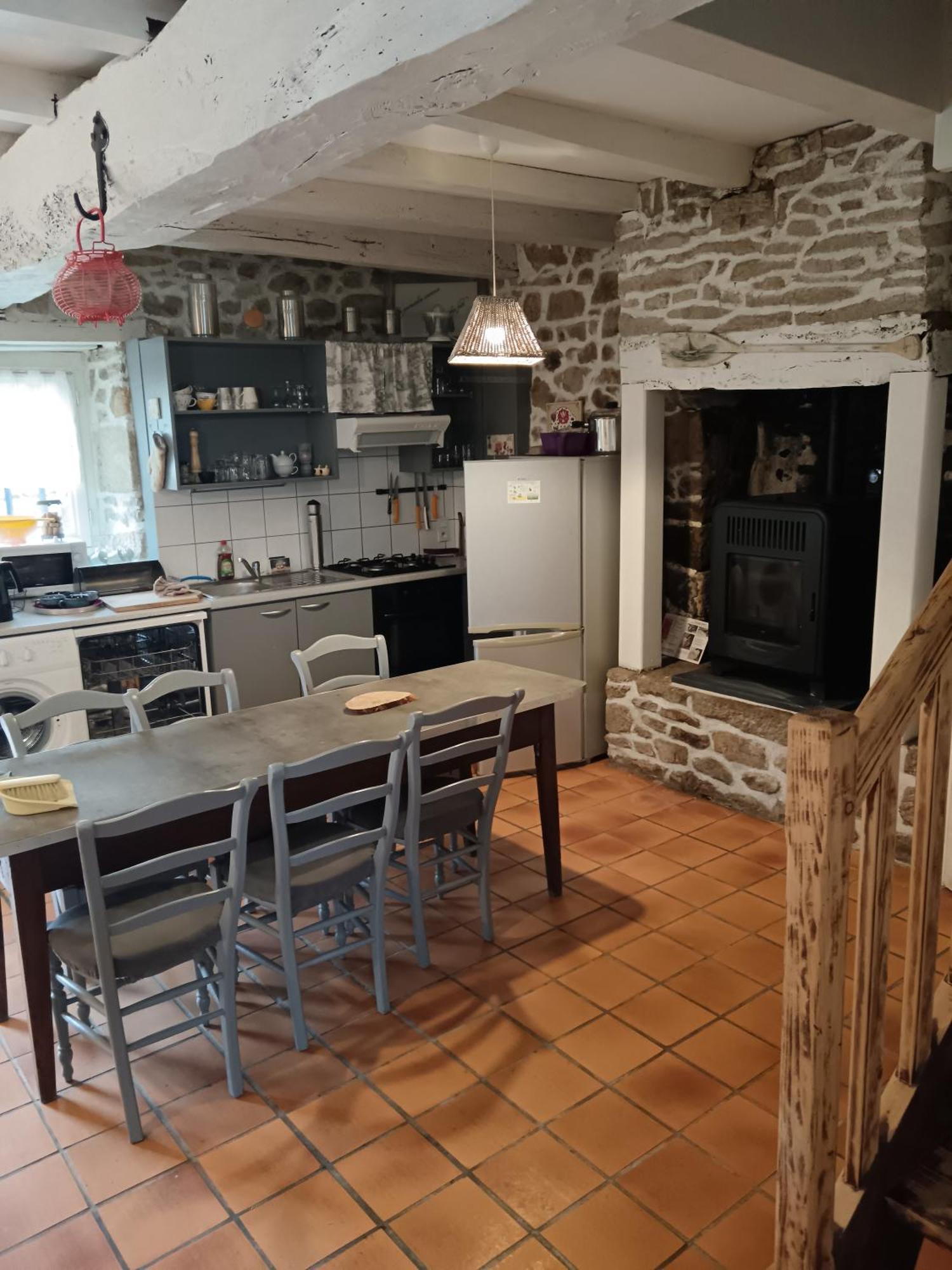 Hotel La Chaumiere En Bellevue Muzillac Zimmer foto
