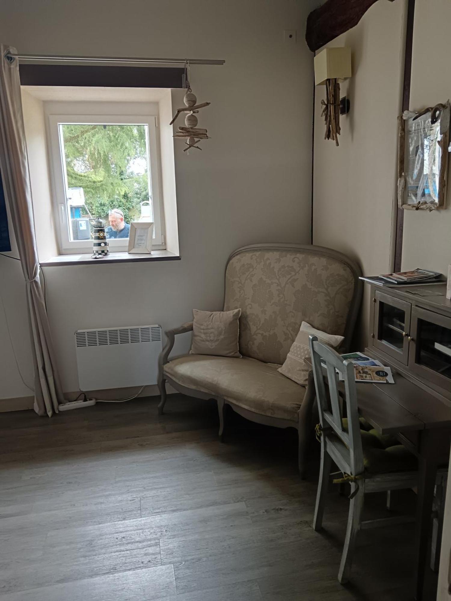 Hotel La Chaumiere En Bellevue Muzillac Zimmer foto